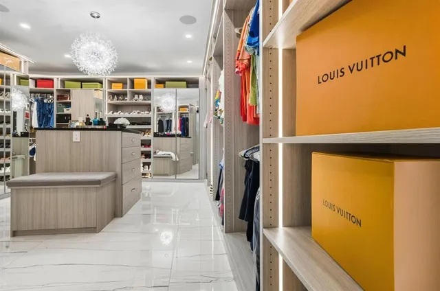 a view of swimming pool with outdoor seating and a yard