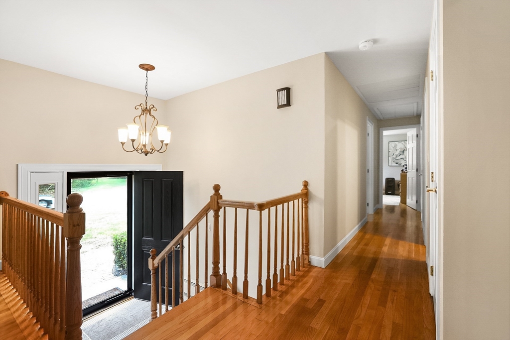 5 Fox Run Road Topsfield, MA 01983 - Photo 3 of 23 a view of a hallway view with staircase