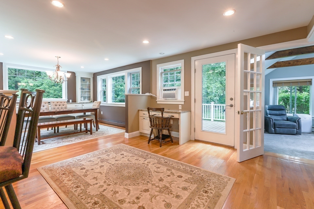 5 Fox Run Road Topsfield, MA 01983 - Photo 10 of 23 a view of a livingroom with furniture wooden floor and a rug