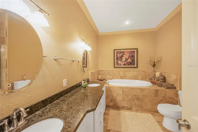 a view of an ocean and city