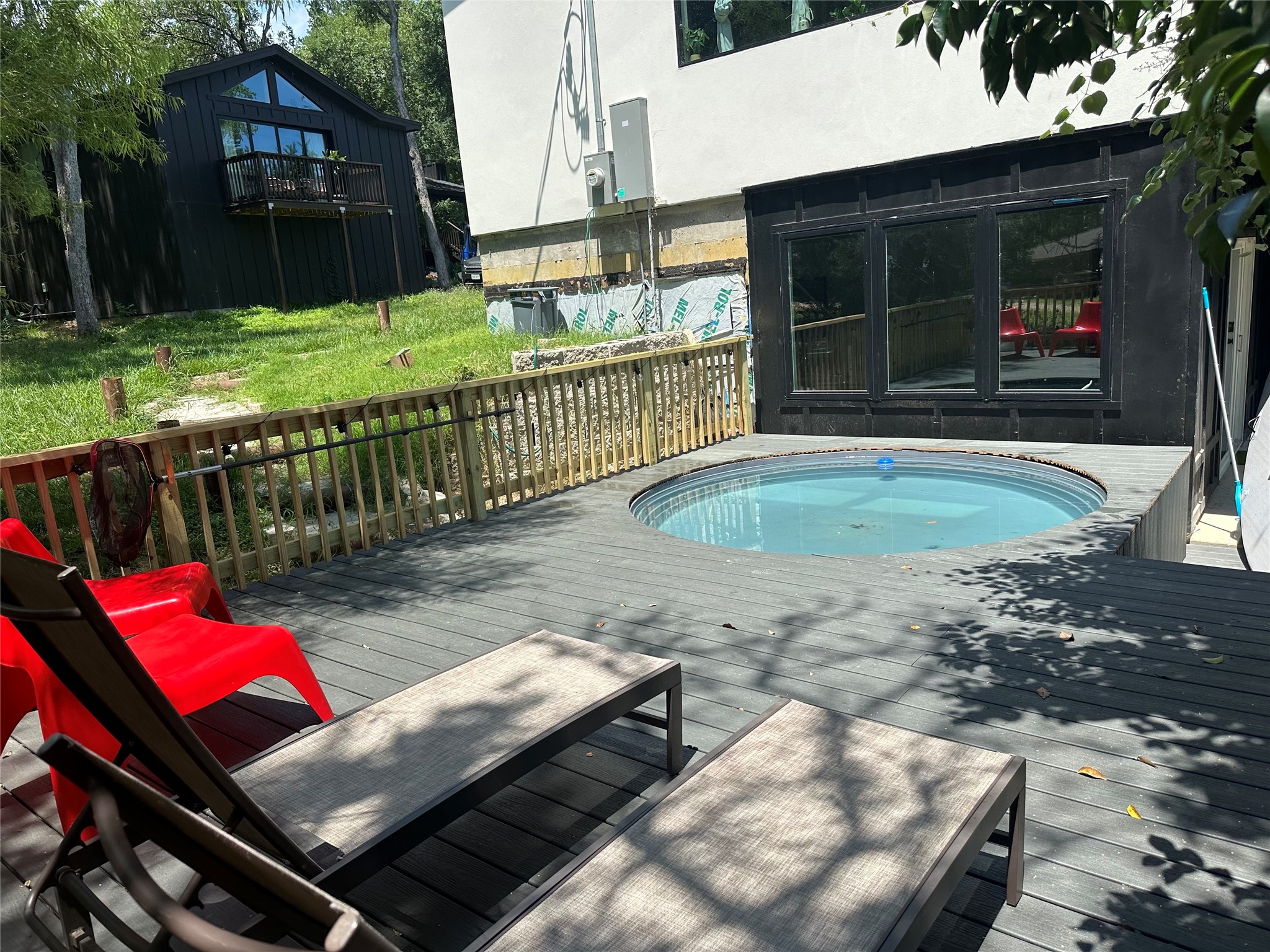 107 Blue Ridge Trail Austin, TX 78746 - Photo 28 of 29 a view of a deck with a patio