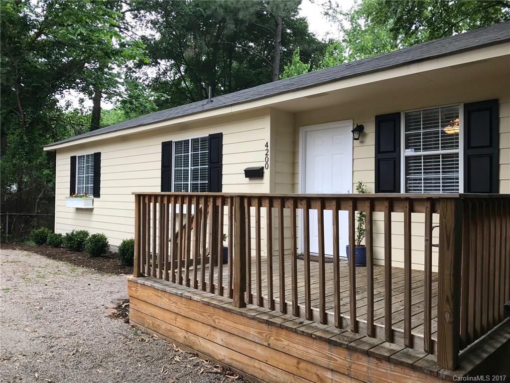 4200 Raney Way Charlotte, NC 28205 - Photo 2 of 12 a view of a house with a yard