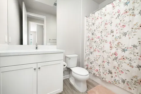 a bathroom with a sink and a toilet
