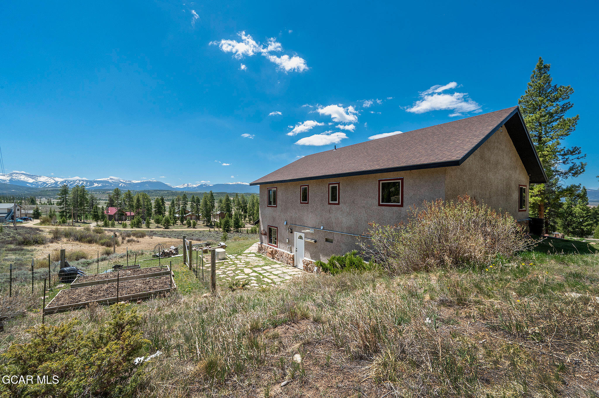 732 Gcr 8311/ Clayton Ranch Road Tabernash, CO 80478 - Photo 53 of 65 garden and side of home