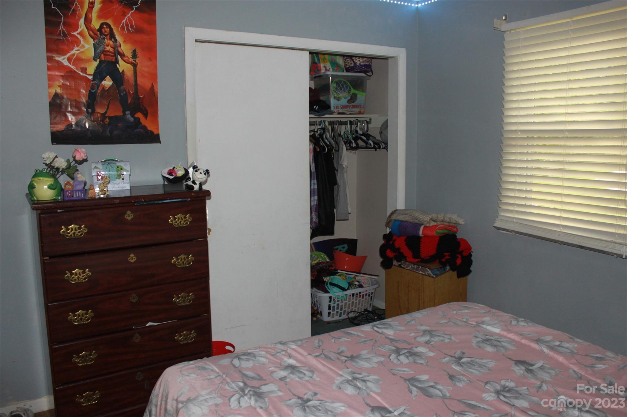 901 Coopers Gap Road Rutherfordton, NC 28139 - Photo 25 of 47 a bedroom with a bed and a closet