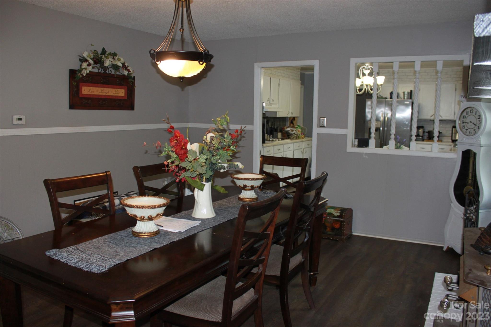 901 Coopers Gap Road Rutherfordton, NC 28139 - Photo 9 of 47 a dining room with furniture and wooden floor