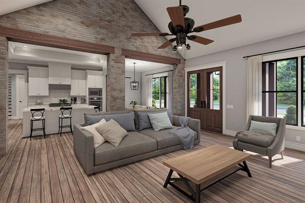 3451 Jasper Tbd County Road Paradise, TX 76073 - Photo 4 of 14 a living room with furniture and a wooden floor