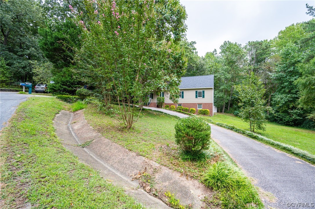 3207 Ludgate Road Chester, VA 23831 - Photo 42 of 44 a view of a house with a yard