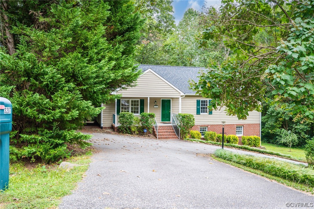 3207 Ludgate Road Chester, VA 23831 - Photo 44 of 44 a front view of a house with a yard and porch