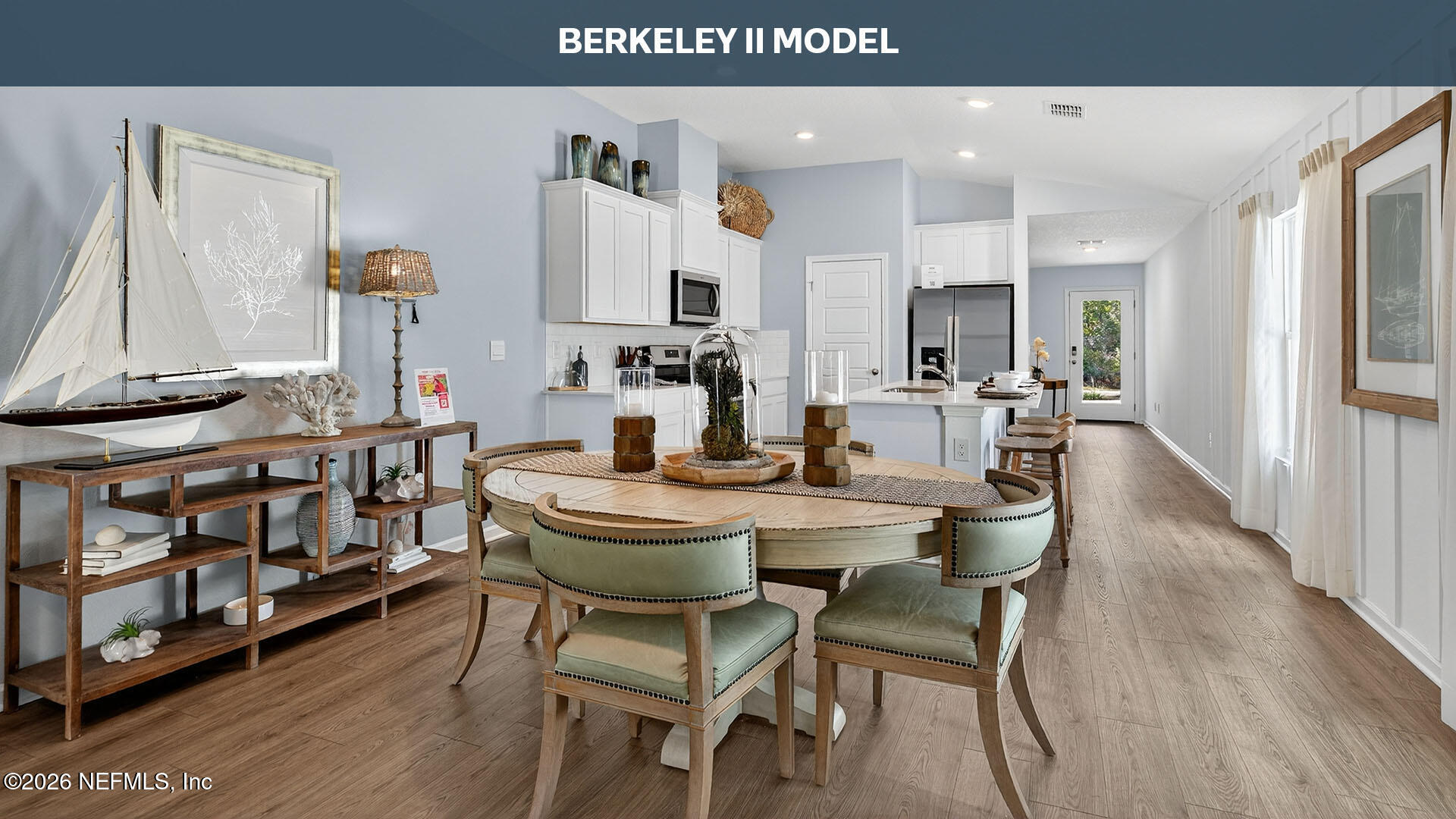 12262 Yew Tree Road Jacksonville, FL 32218 - Photo 8 of 52 a view of a dining room with furniture and wooden floor