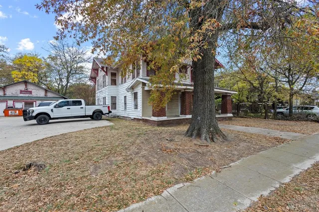 a house with a outdoor space