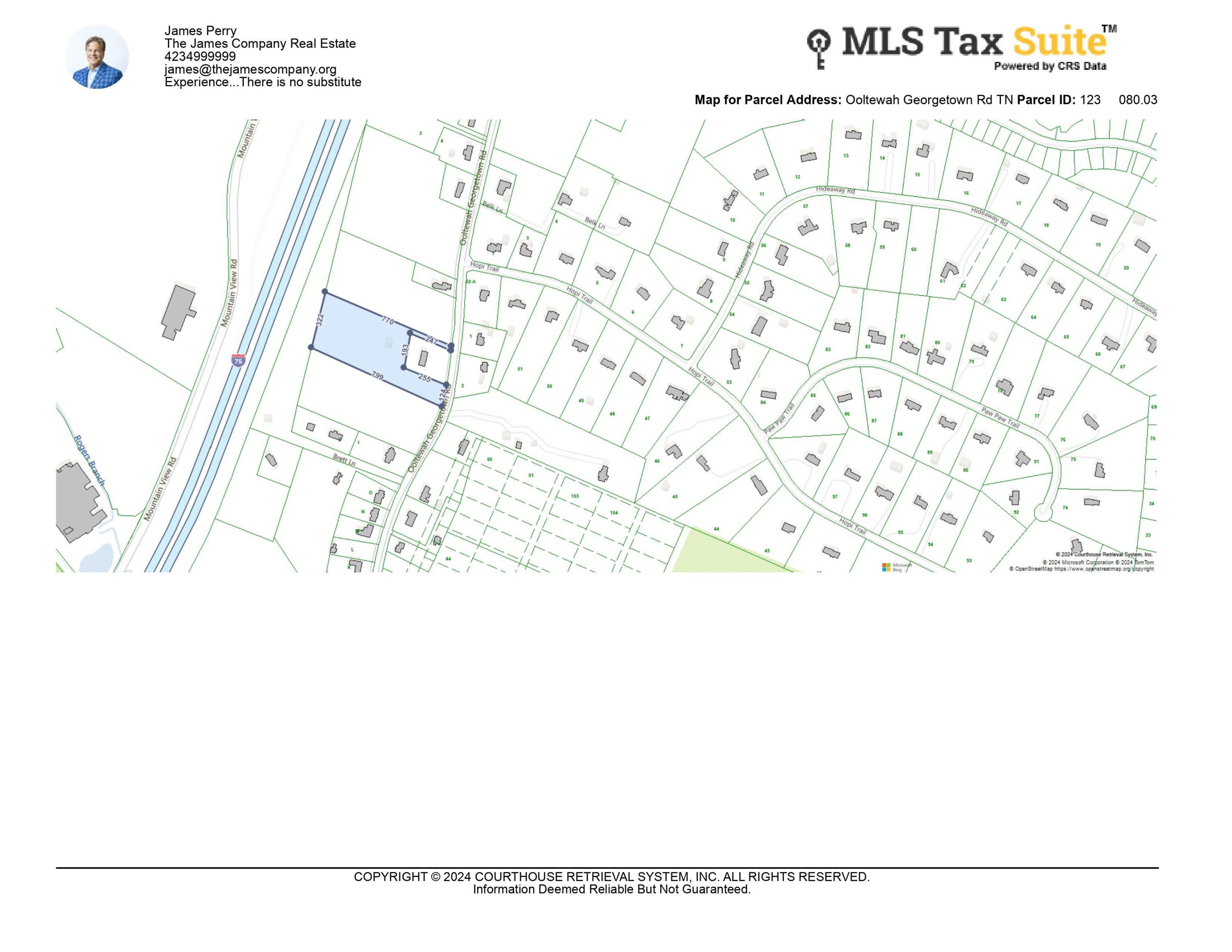 6417 Ooltewah Georgetown Road Ooltewah, TN 37363 - Photo 2 of 17 CRS Data - Property Map for Ooltewah Geo