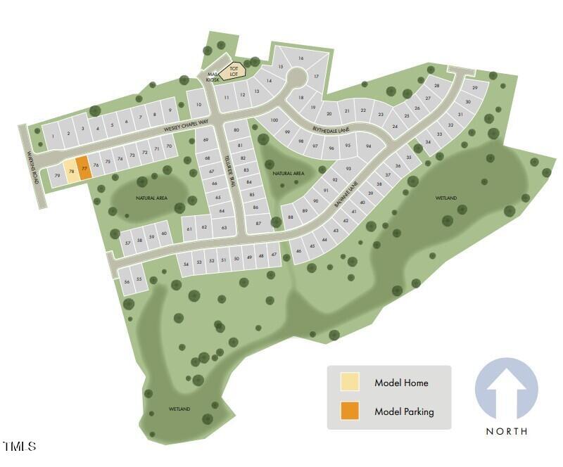 3525 Telluride Trail Raleigh, NC 27616 - Photo 2 of 3 Site Map