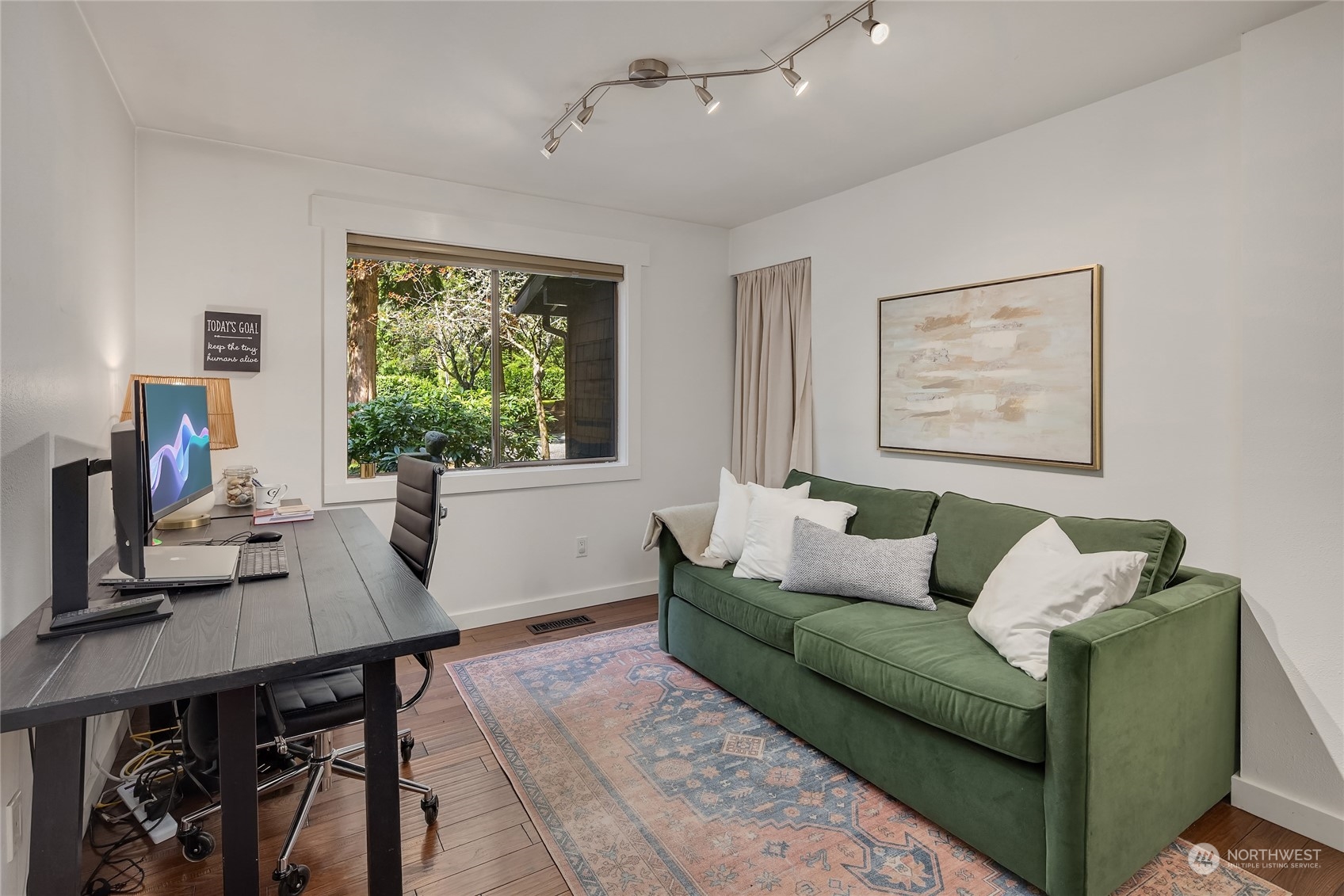6322 Lariat Loop Bainbridge Island, WA 98110 - Photo 21 of 40 a living room with furniture and a window