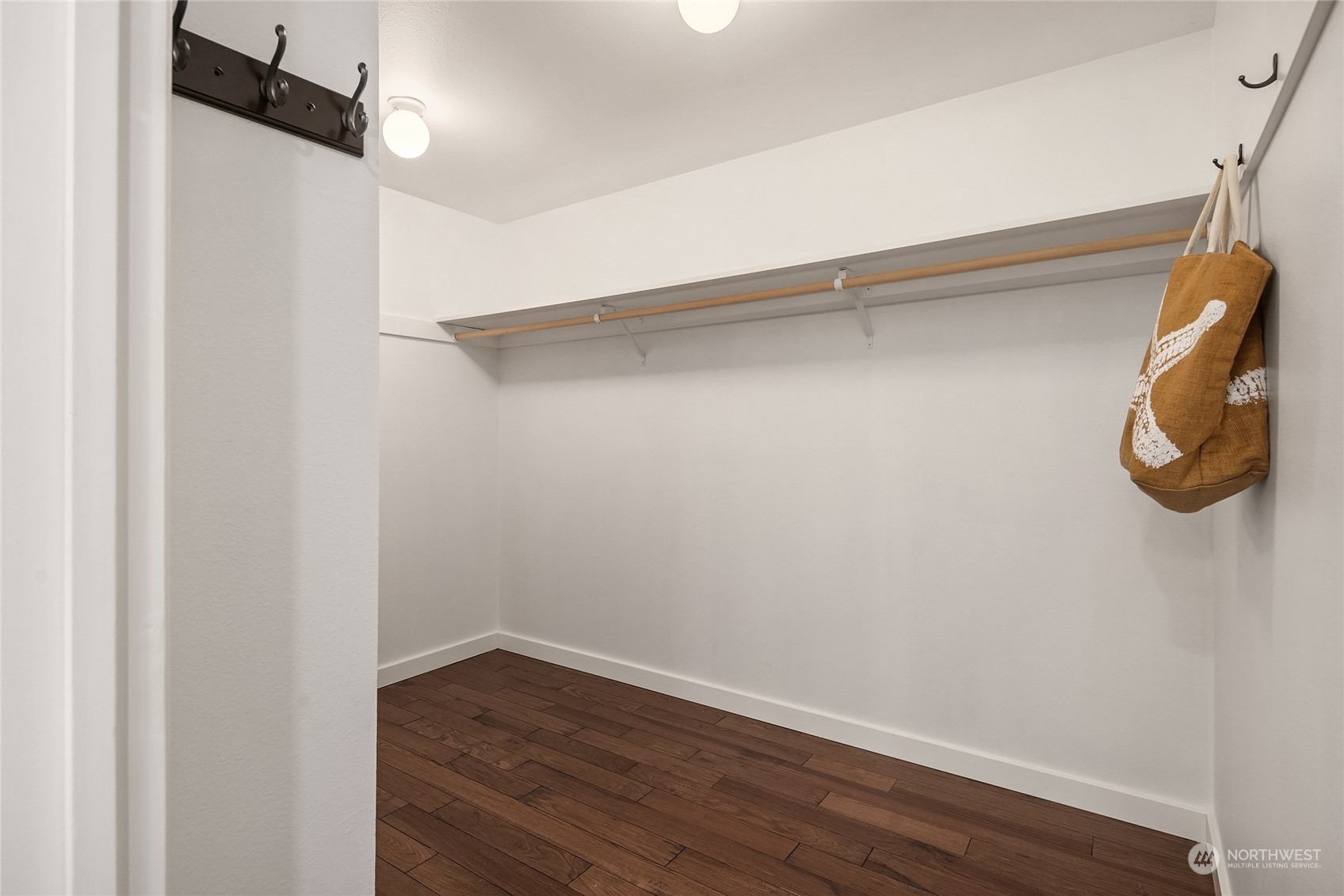 6322 Lariat Loop Bainbridge Island, WA 98110 - Photo 26 of 40 a view of walk in closet with empty racks