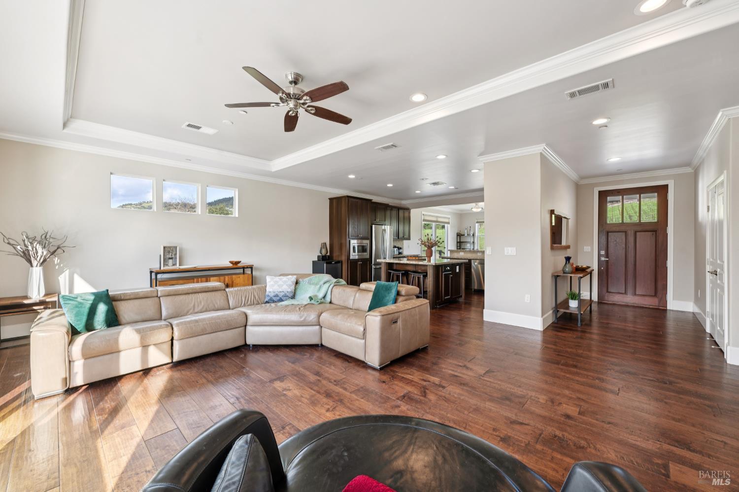 1840-1850 Riebli Road Santa Rosa, CA 95404 - Photo 23 of 71 a living room with furniture and wooden floor