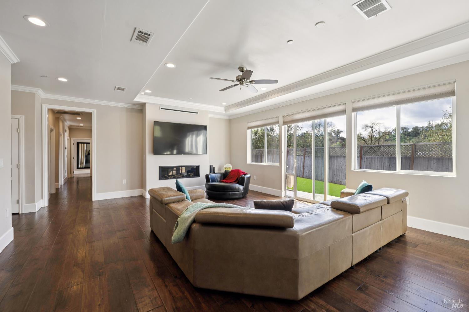 1840-1850 Riebli Road Santa Rosa, CA 95404 - Photo 31 of 71 a living room with furniture and a large window