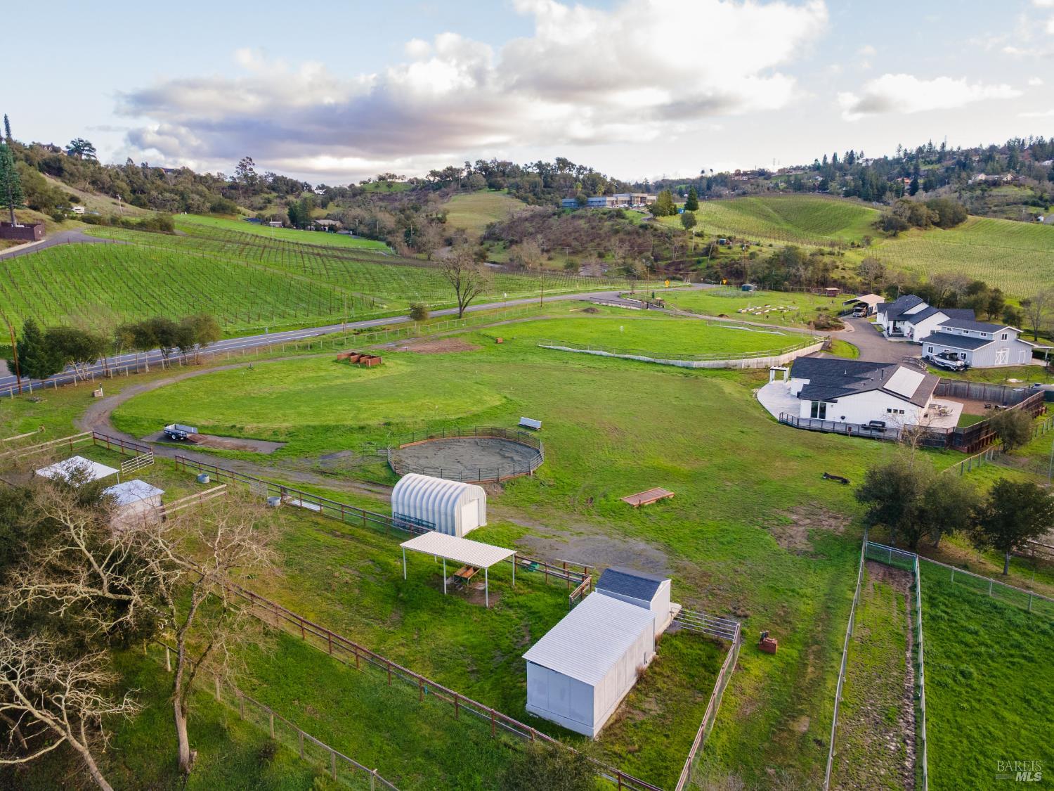 1840-1850 Riebli Road Santa Rosa, CA 95404 - Photo 59 of 71 a view of a golf course with a lake view