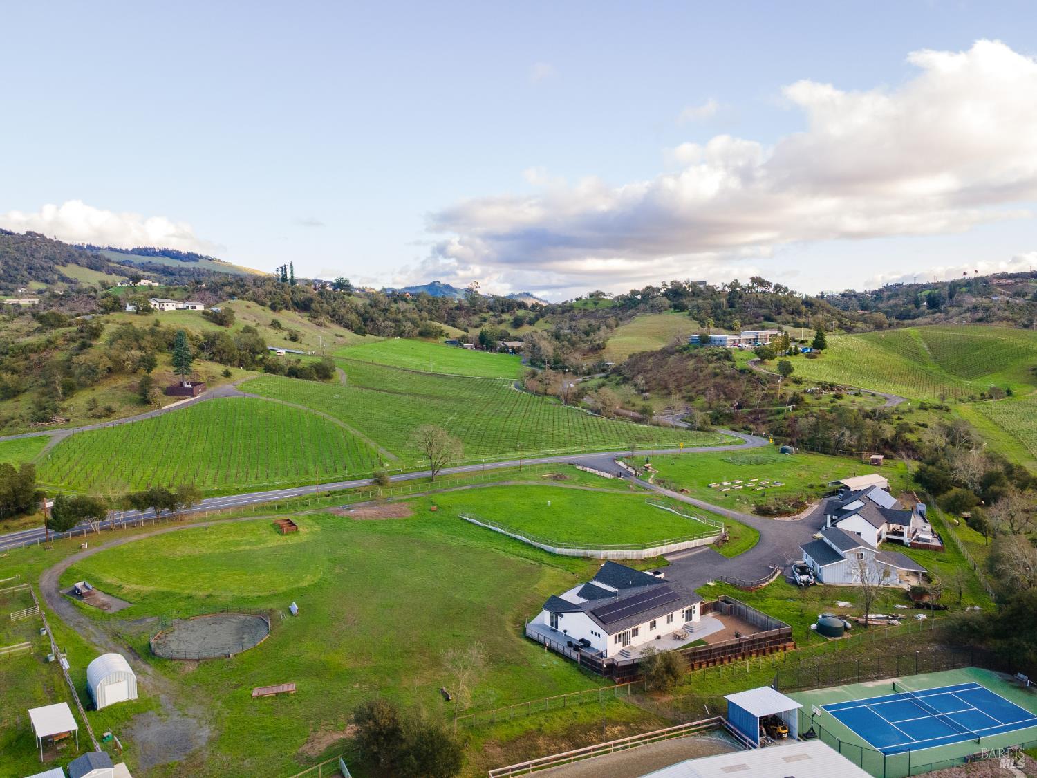 1840-1850 Riebli Road Santa Rosa, CA 95404 - Photo 67 of 71 an aerial view of a football ground