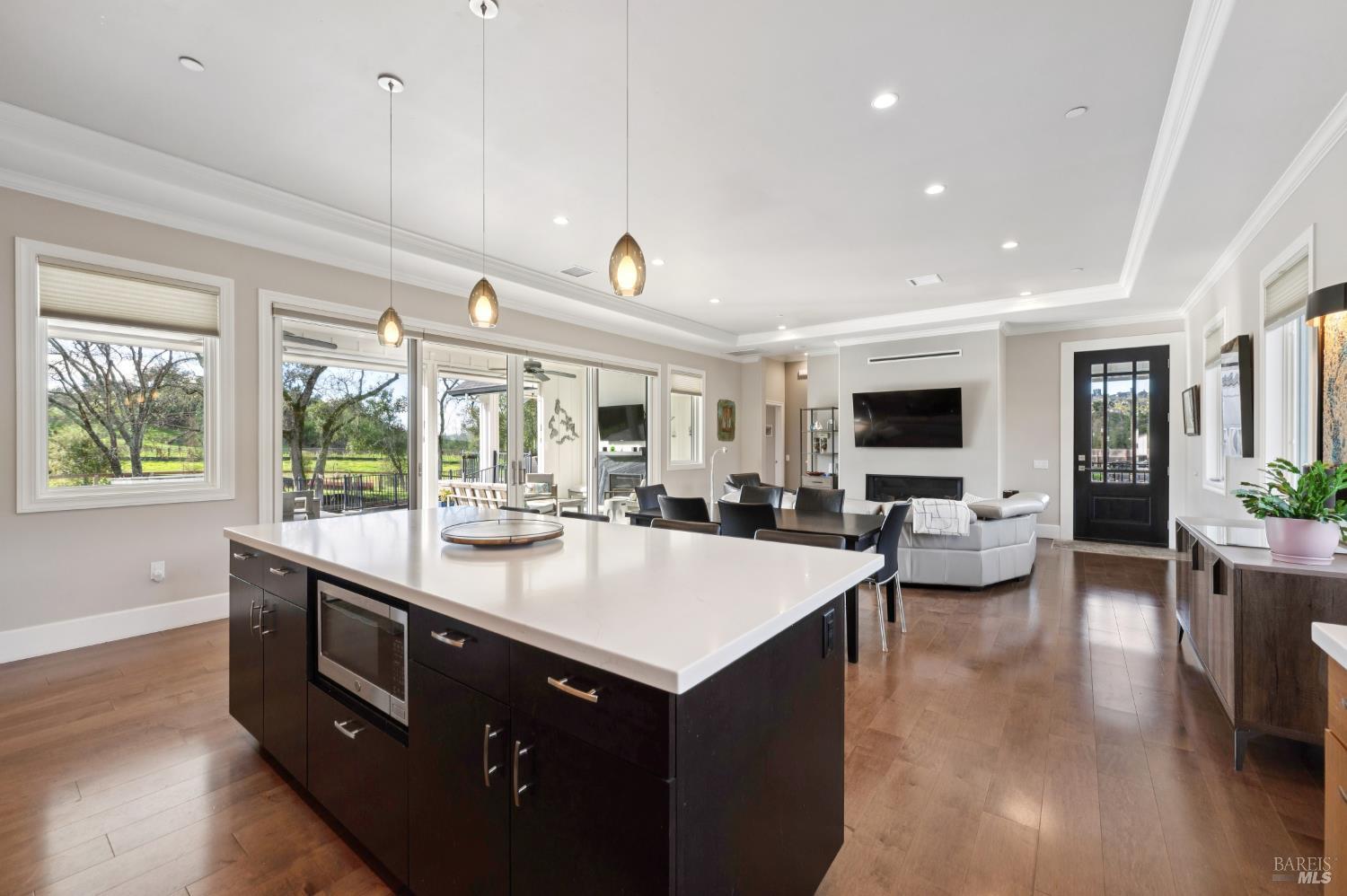 1840-1850 Riebli Road Santa Rosa, CA 95404 - Photo 9 of 71 a view of kitchen with sink and living room