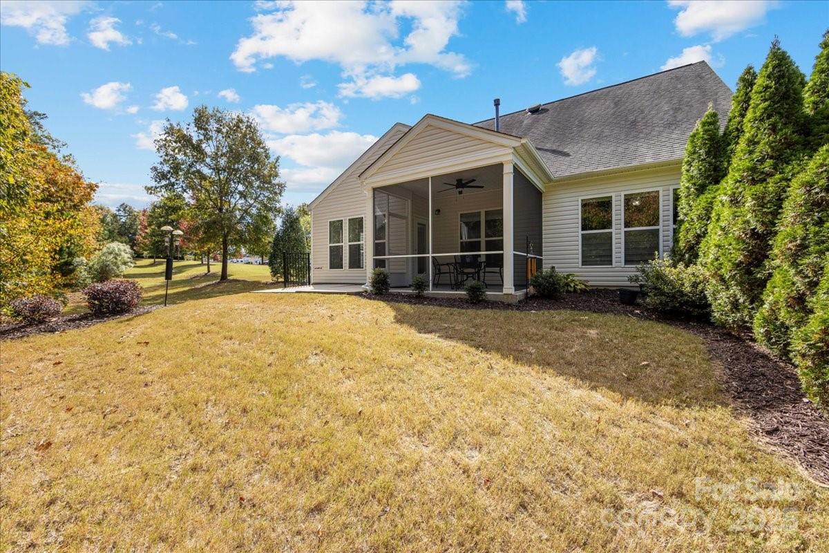 2056 Kennedy Drive Fort Mill, SC 29707 - Photo 36 of 45 a view of a house with a yard covered in snow