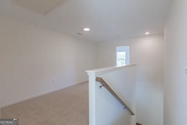 a view of entryway and hall