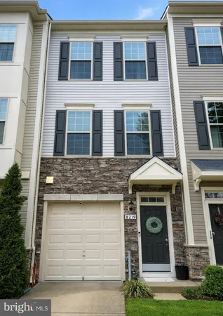 a front view of a building