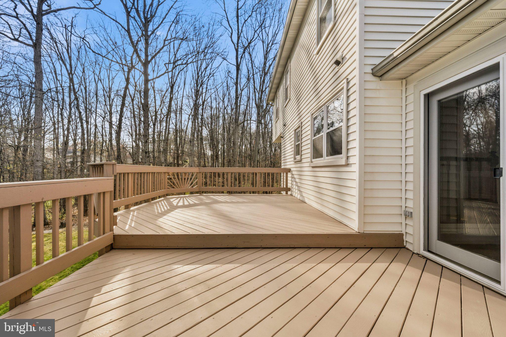 7118 Counter Place Burke, VA 22015 - Photo 23 of 53 Serene deck overlooking tranquil woods.