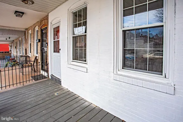 a view of front door of house