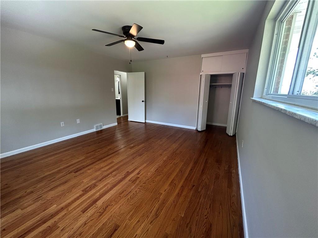 573 Cumberland Road Pittsburgh, PA 15237 - Photo 21 of 30 Spacious Closet and new ceiling fan.