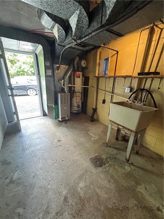 573 Cumberland Road Pittsburgh, PA 15237 - Photo 26 of 30 Laundry hookups in the basement with wash sink