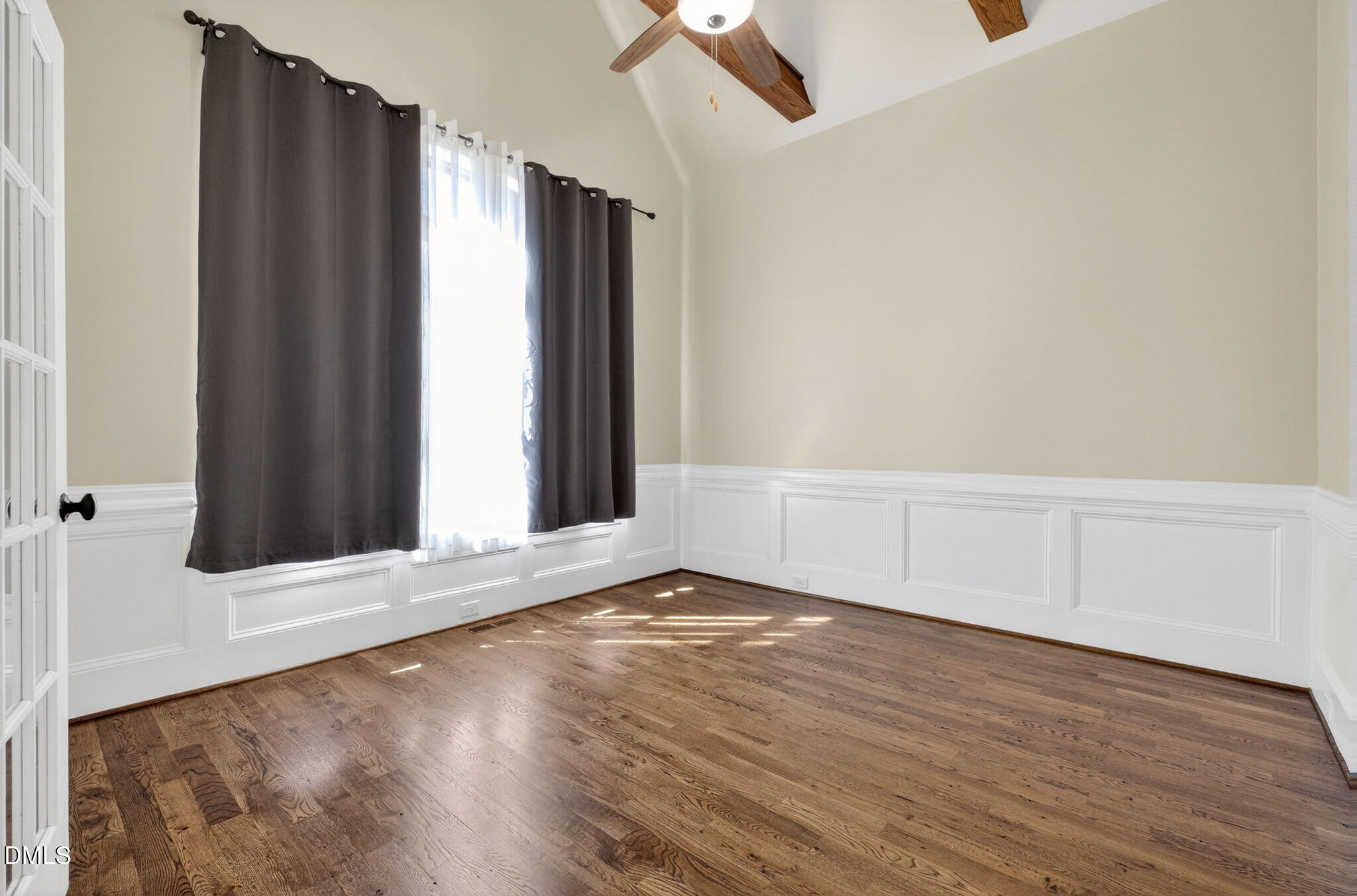 2700 Eastern Star Circle Rolesville, NC 27571 - Photo 33 of 75 a view of an empty room with window and wooden floor