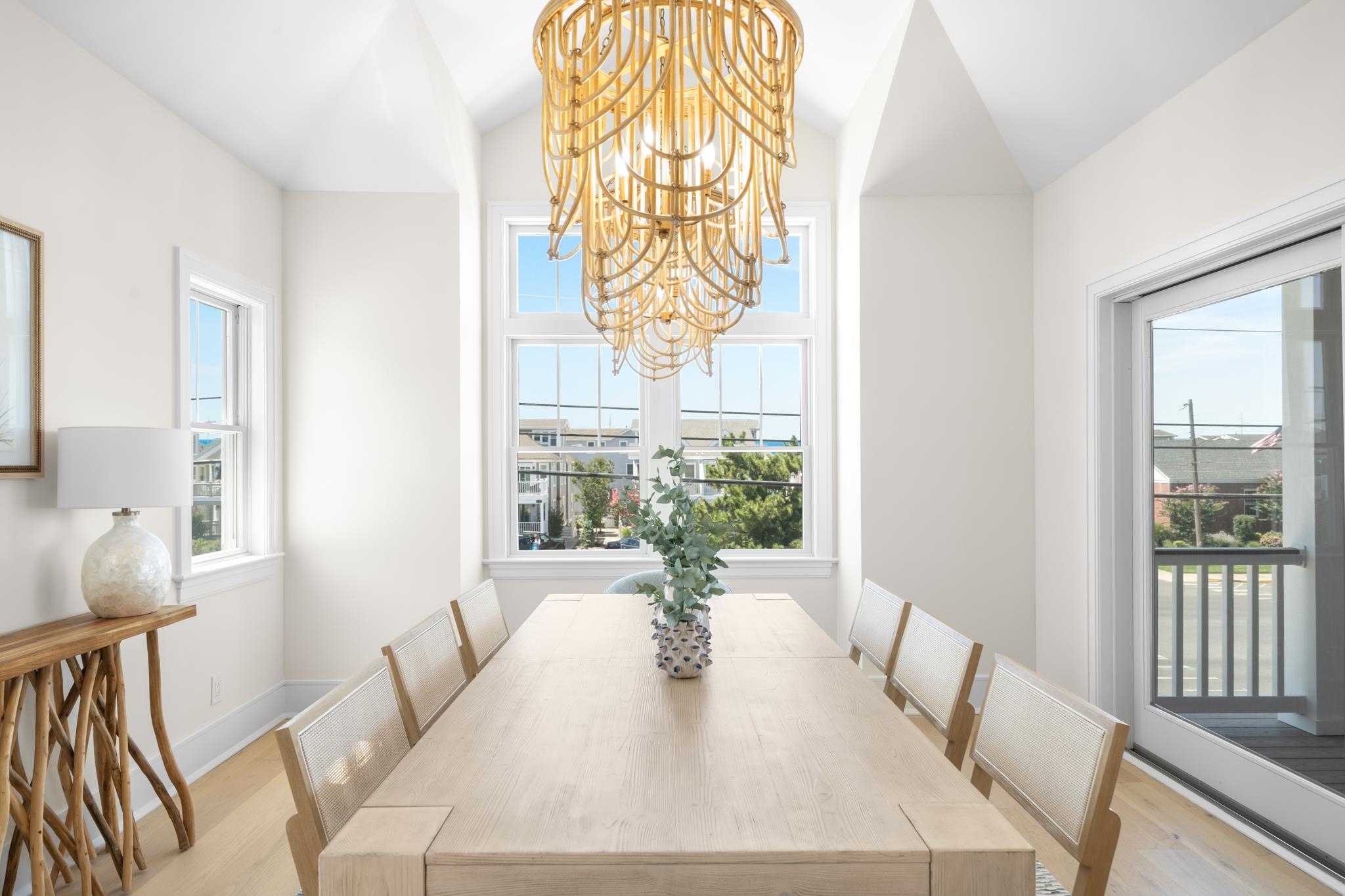 188 34th Street Avalon, NJ 08202 - Photo 20 of 47 a view of a dining room with furniture windows and wooden floor