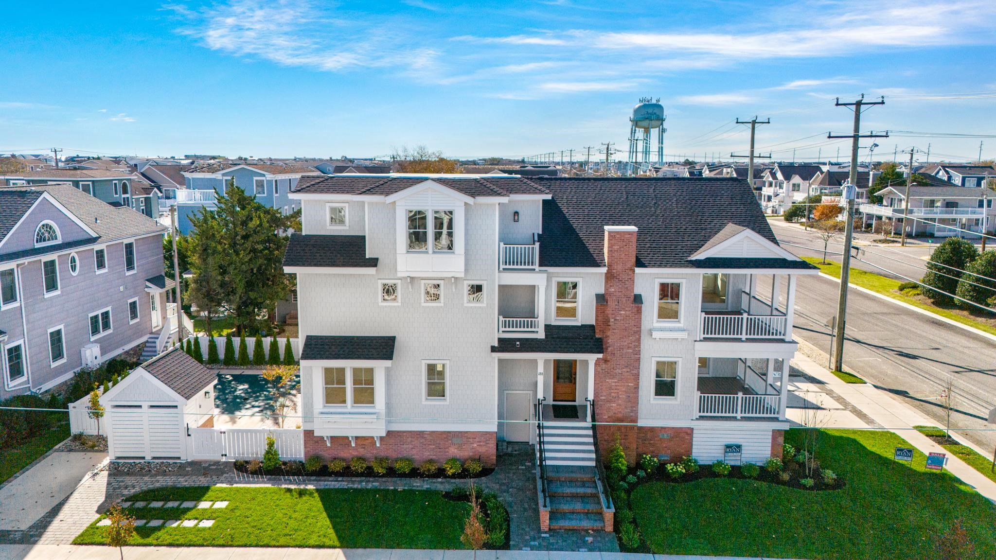 188 34th Street Avalon, NJ 08202 - Photo 2 of 47 a aerial view of a house with a yard