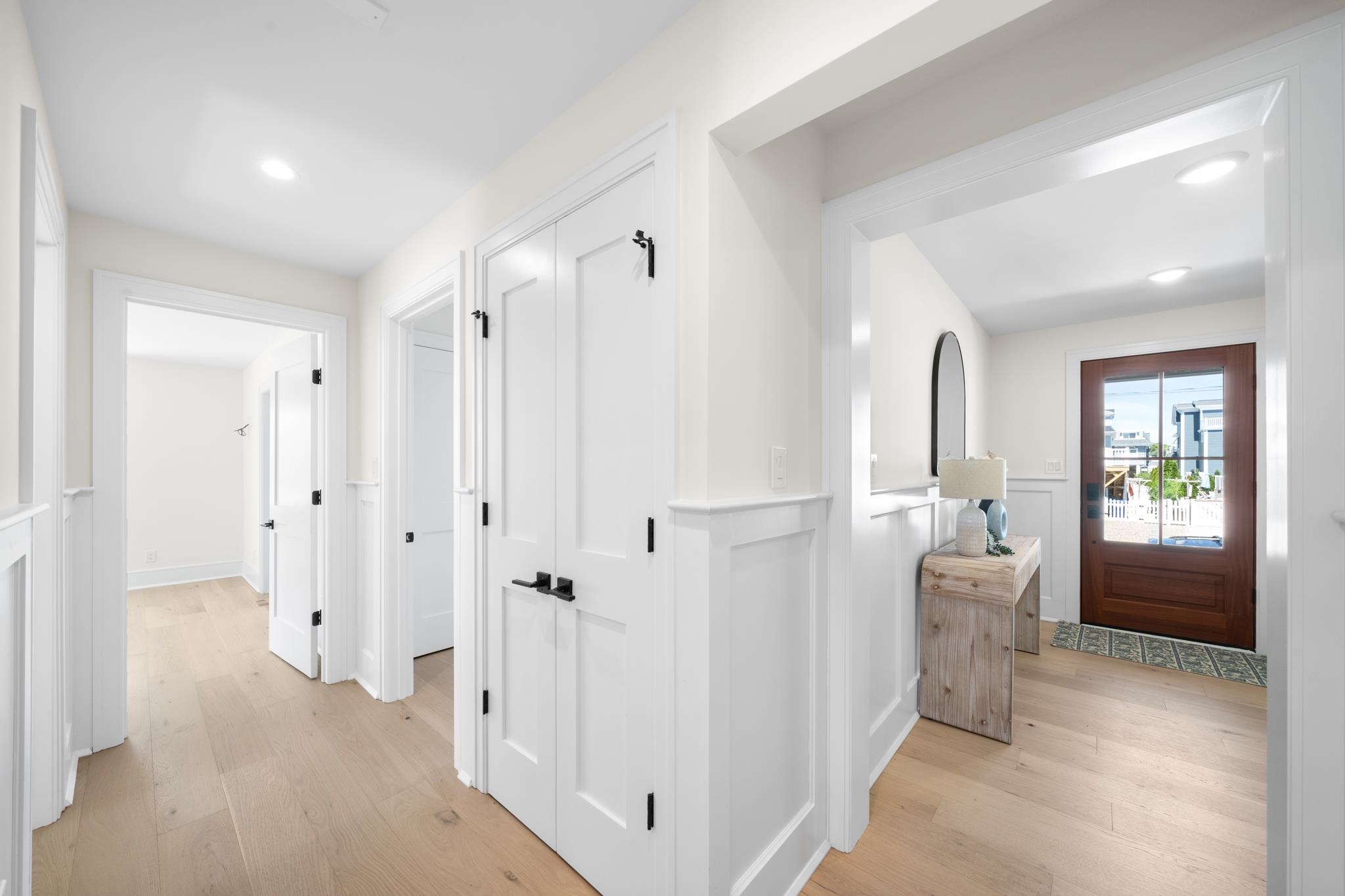 188 34th Street Avalon, NJ 08202 - Photo 24 of 47 a view of a hallway with bathroom and wooden floor