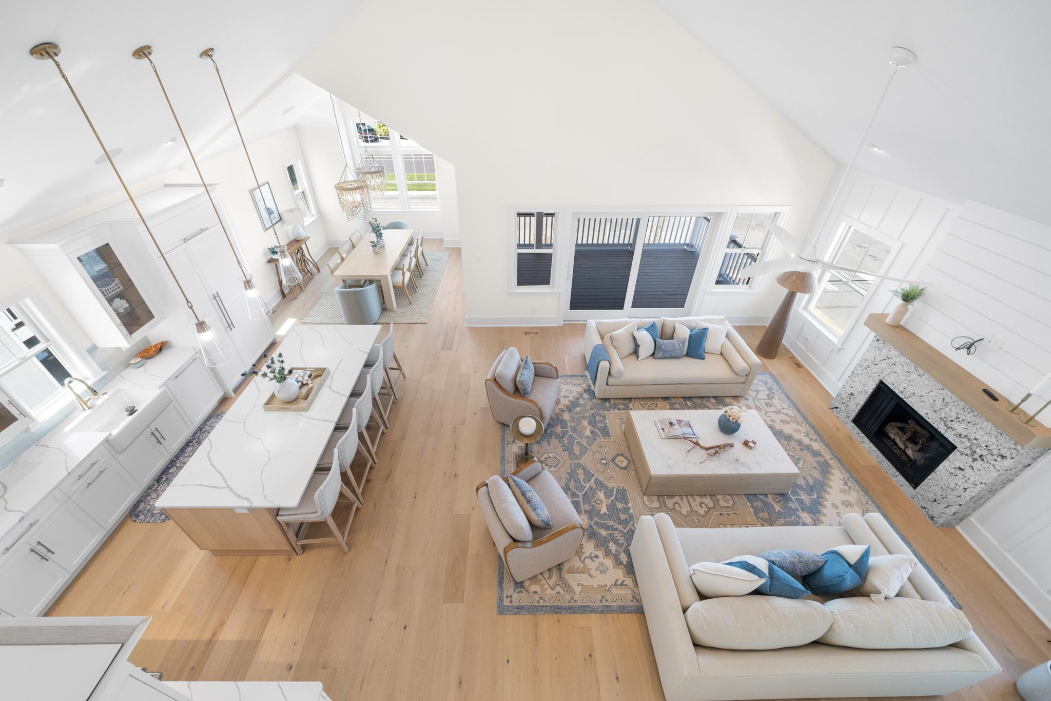 188 34th Street Avalon, NJ 08202 - Photo 32 of 47 a living room with furniture and a flat screen tv