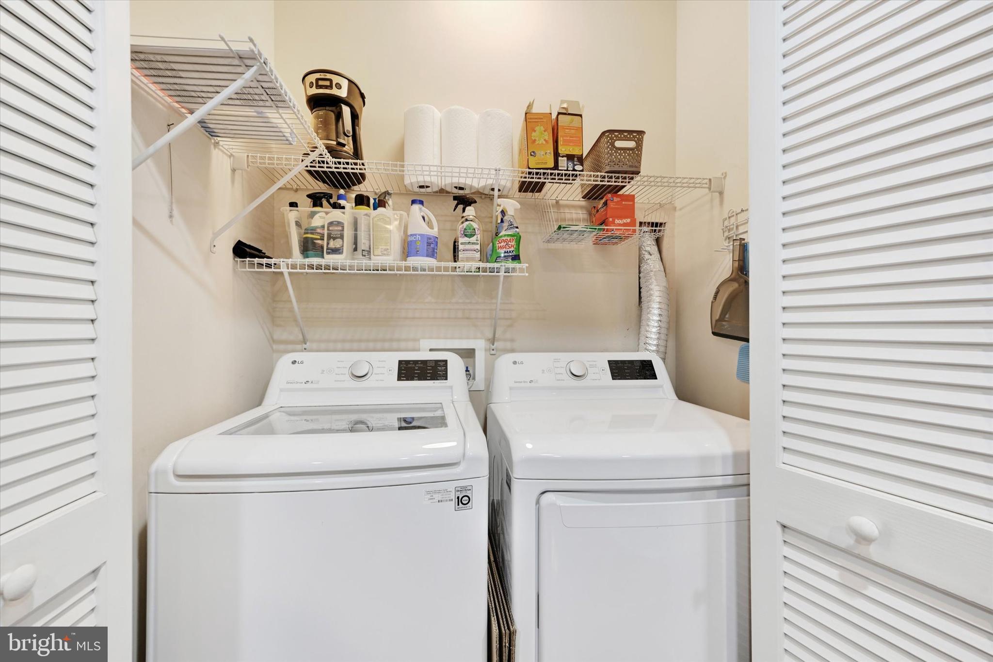 633 Wallingford Road, Unit 302 Bel Air, MD 21014 - Photo 11 of 26 a utility room with dryer and washer