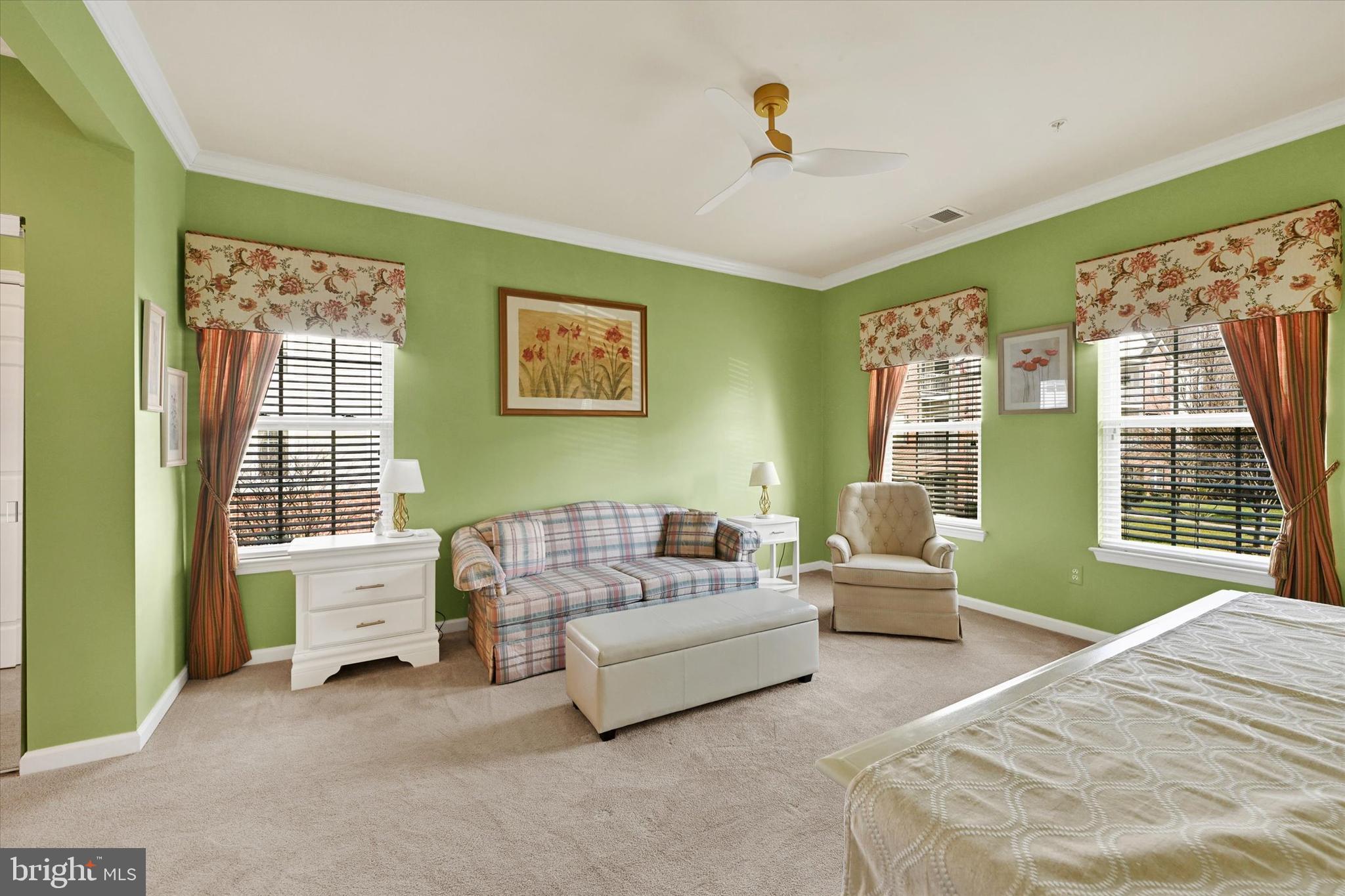 633 Wallingford Road, Unit 302 Bel Air, MD 21014 - Photo 15 of 26 a bedroom with a bed and a couch