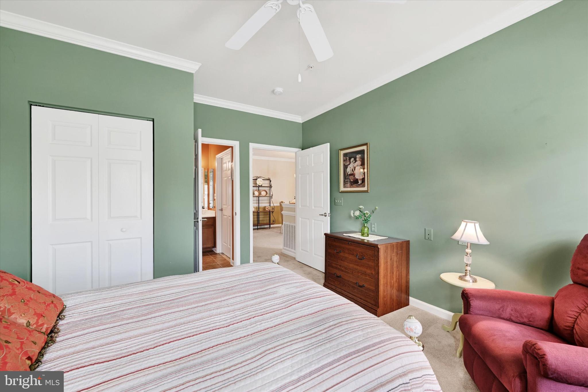 633 Wallingford Road, Unit 302 Bel Air, MD 21014 - Photo 21 of 26 a bedroom with a bed and a couch