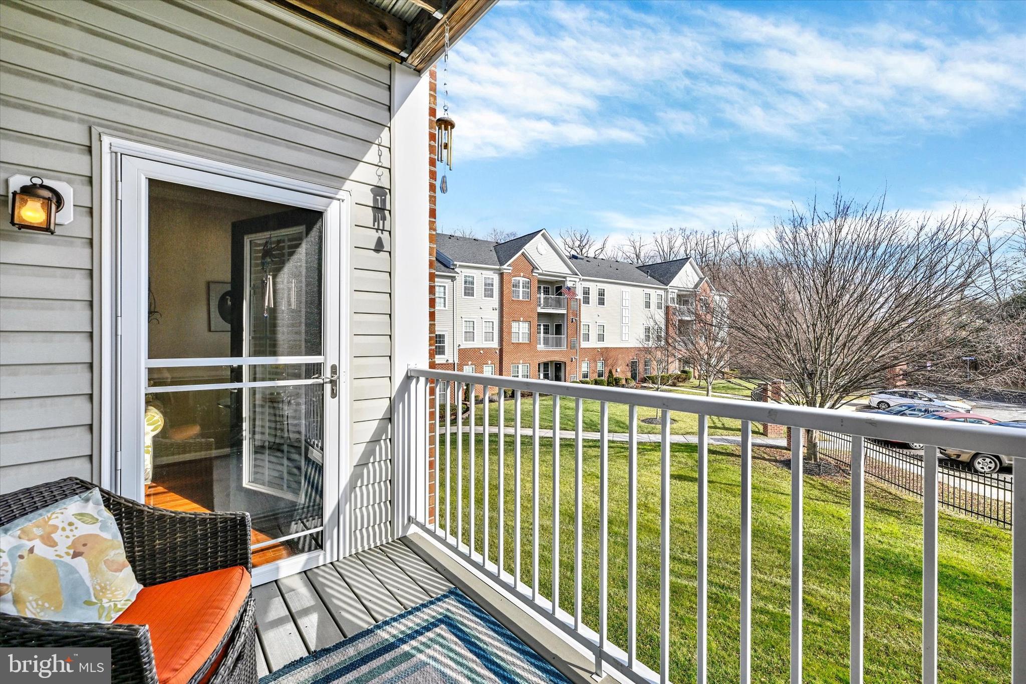 633 Wallingford Road, Unit 302 Bel Air, MD 21014 - Photo 24 of 26 a view of a balcony with a potted plant