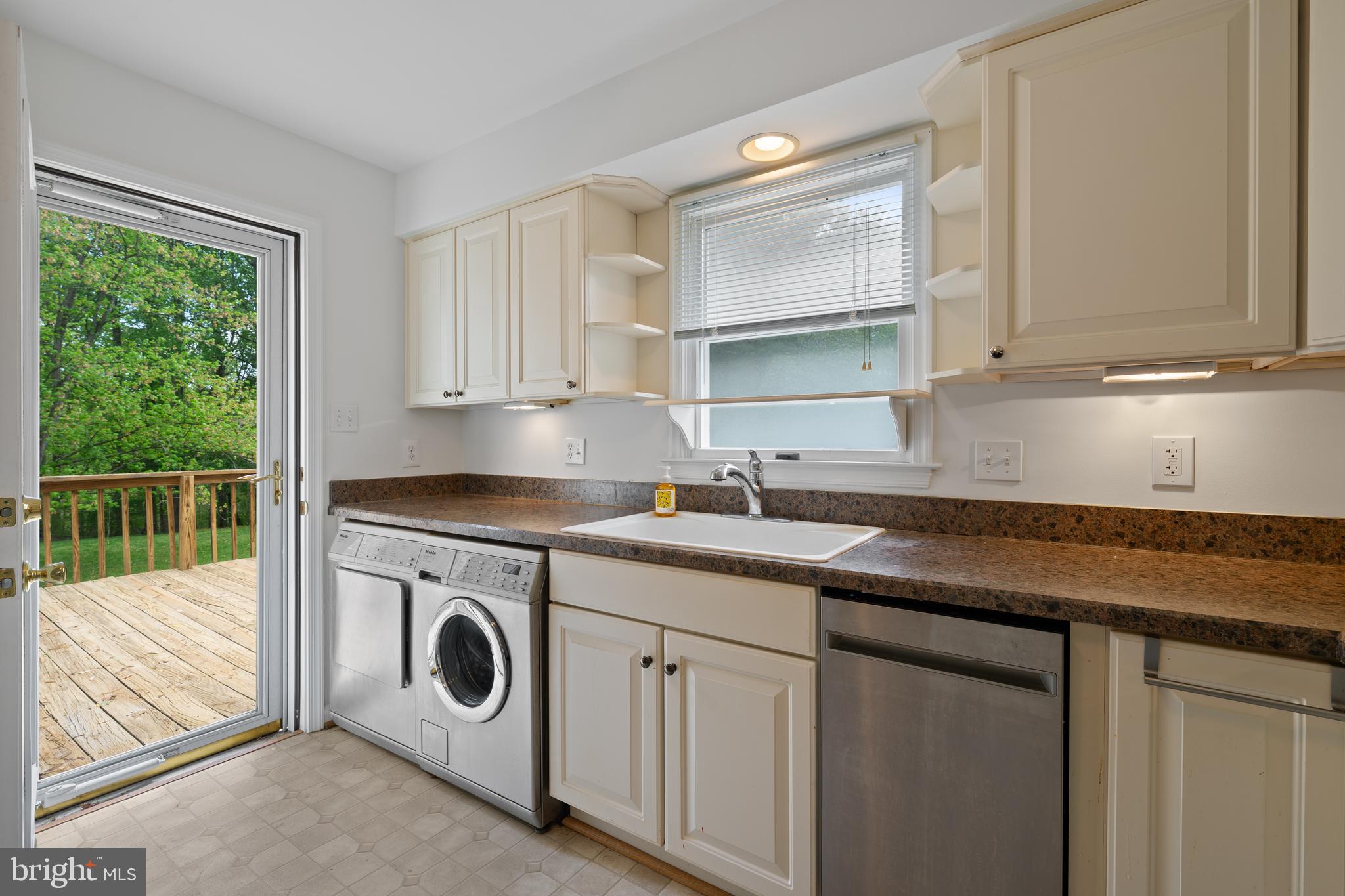 5681 Hardesty Road Sunderland, MD 20689 - Photo 11 of 49 Kitchen door leads to side deck