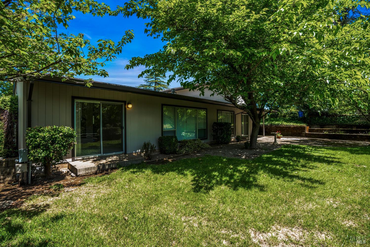 625-629 Hill Road Angwin, CA 94508 - Photo 63 of 64 a front view of a house with a yard