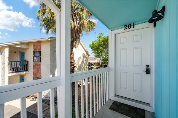 a view of a house with a porch