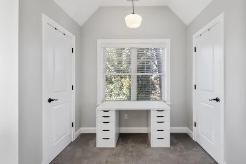 a view of room with window