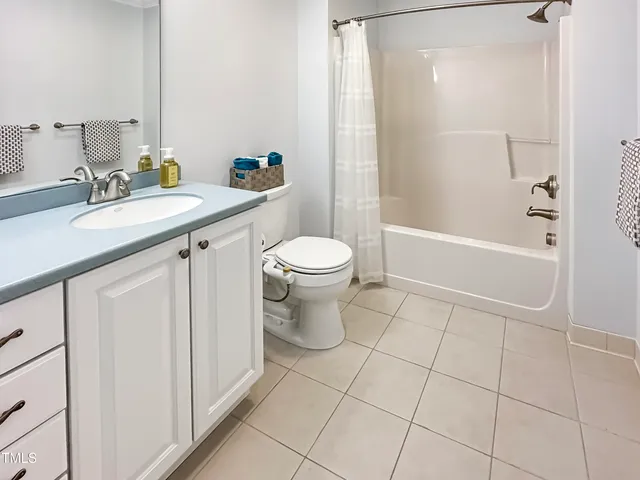 a view of a backyard with trees