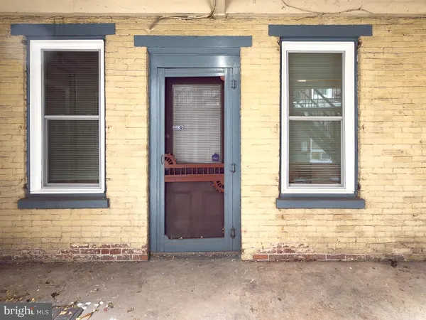 a view of a door of the house