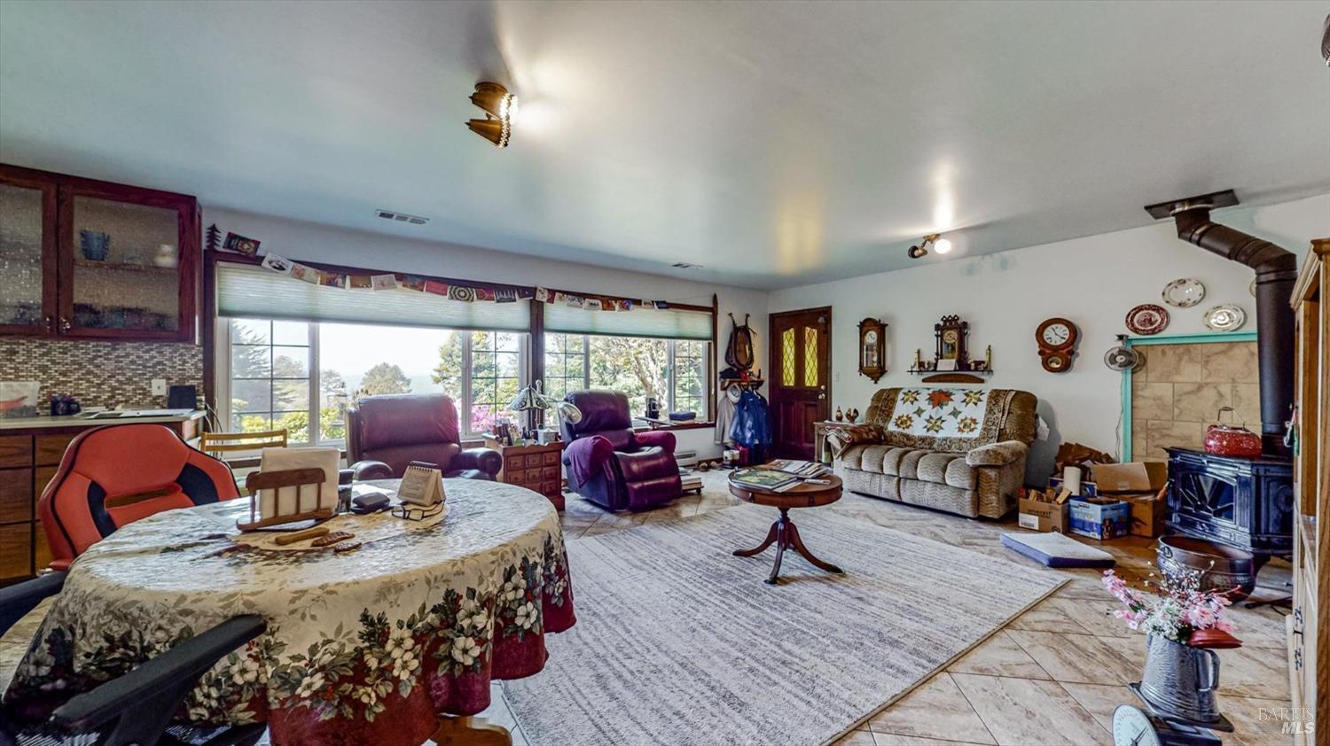 3535 Patricks Point Drive Trinidad, CA 95570 - Photo 27 of 61 a living room with furniture rug and a large window