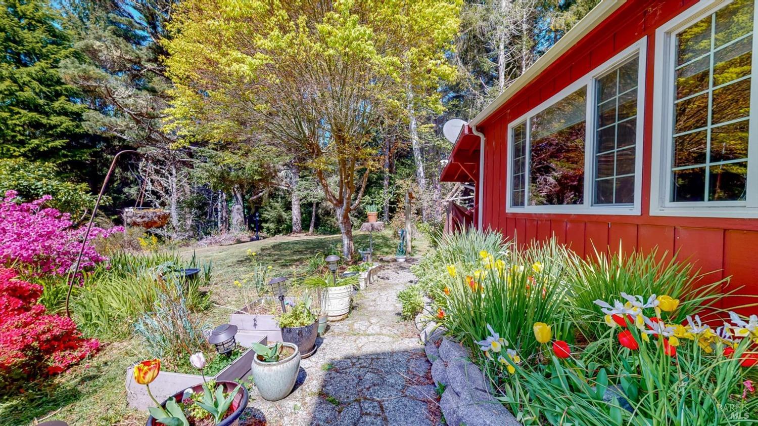 3535 Patricks Point Drive Trinidad, CA 95570 - Photo 52 of 61 a view of a back yard of the house