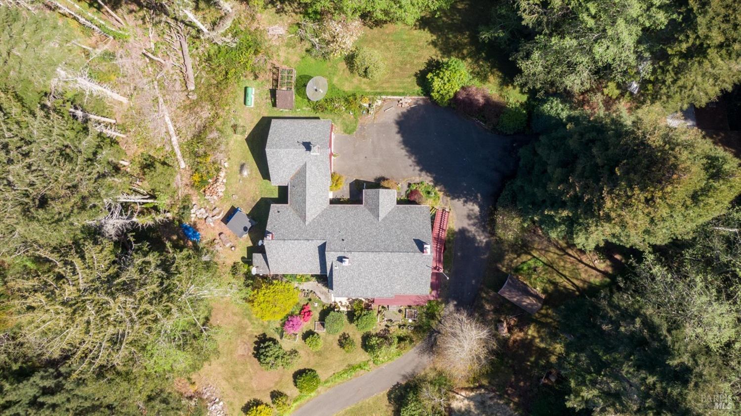 3535 Patricks Point Drive Trinidad, CA 95570 - Photo 57 of 61 an aerial view of residential houses with outdoor space