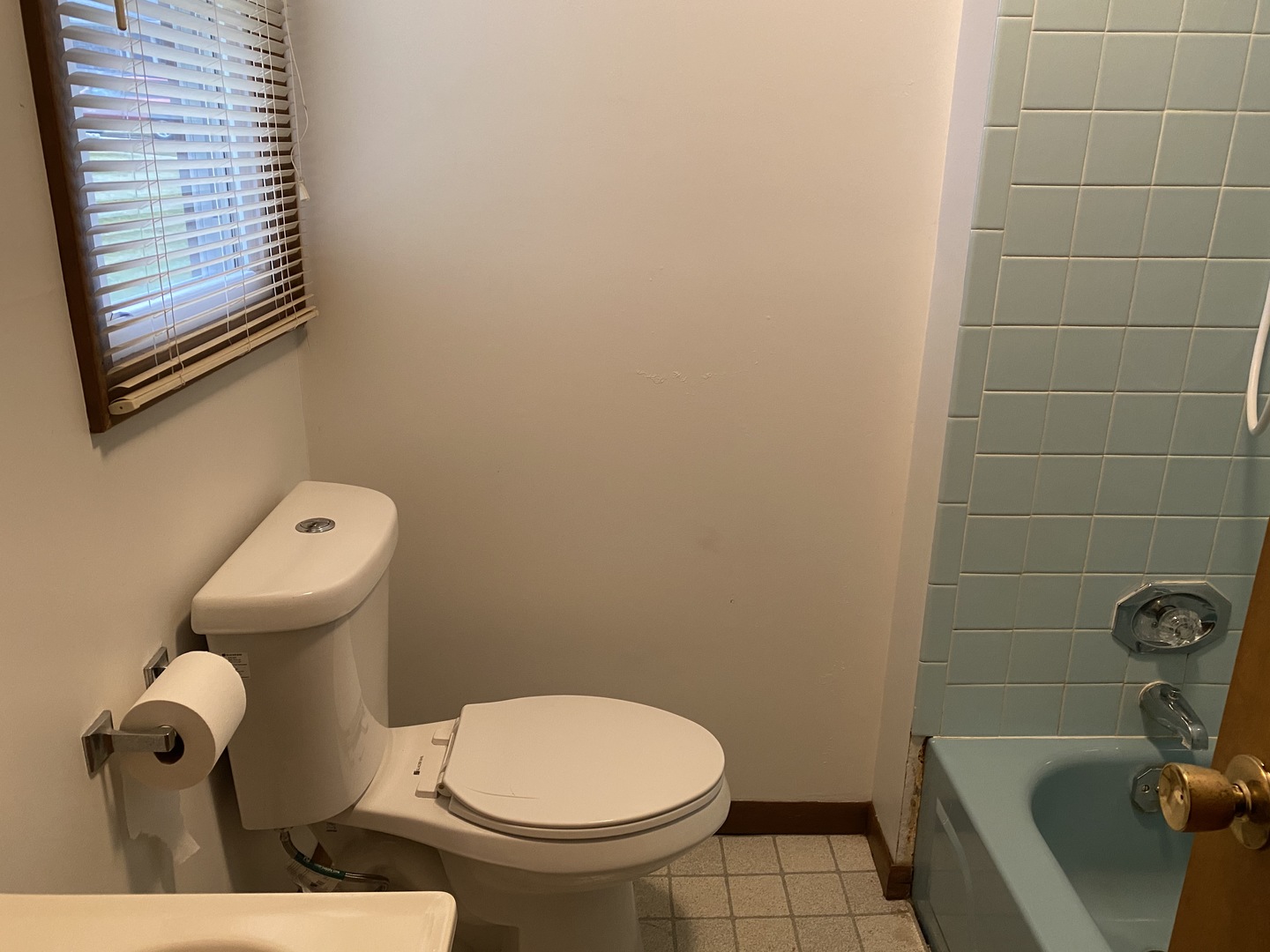 231 East Iowa Street Spring Valley, IL 61362 - Photo 12 of 13 a bathroom with a toilet and a tub